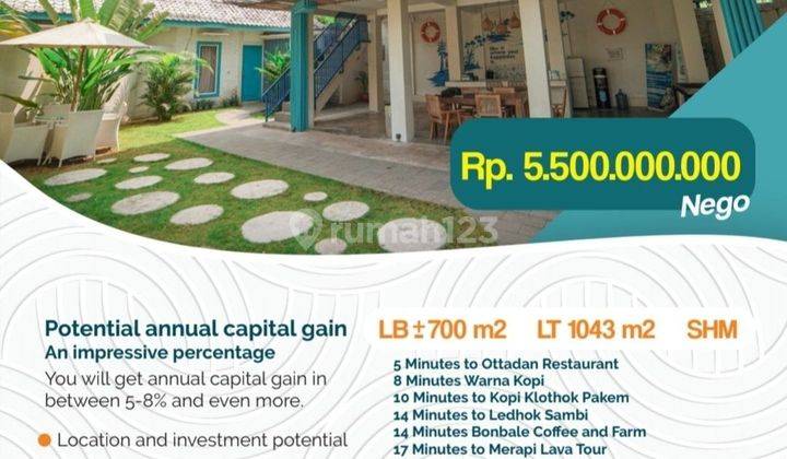 Jual Villa Di Pakem Sleman 1