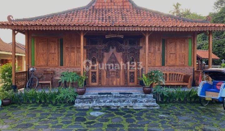 Jual Rumah / Villa Joglo di Pakem Jalan Kaliurang 1