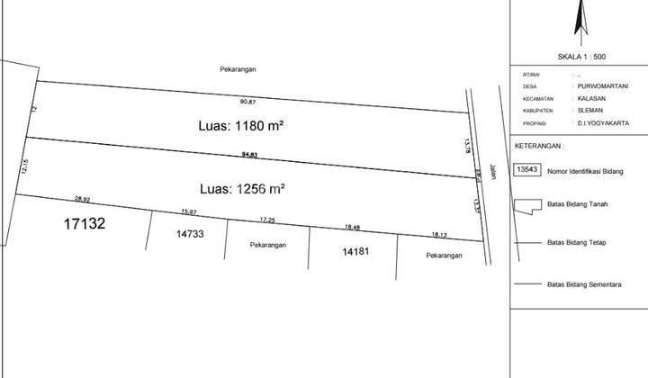 Jual Tanah Di Purwomartani Kalasan 2