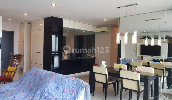 Dijual, Central Park Residence Furnish Design Unit Gandeng 2 Kmr 1 Kmr. 1