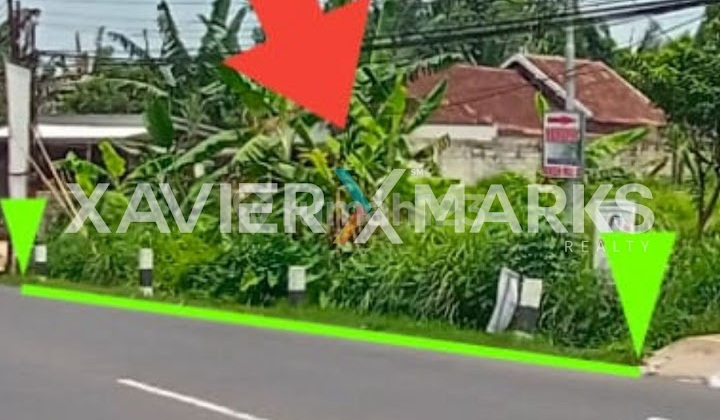 Dijual Sebidang Tanah Lokasi Strategis Raya Cangkiran 2