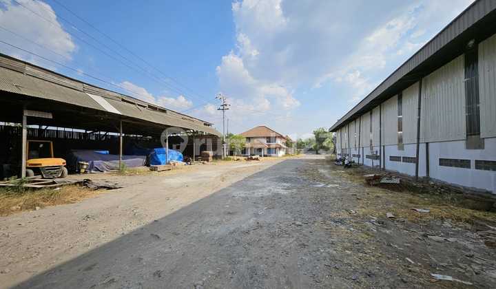 Gudang Zona Industri Mranggen Bisa Akses Kontainer Lantai Sdh Cor