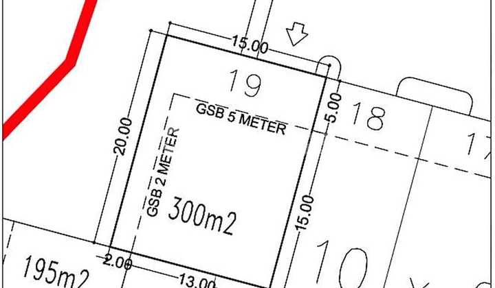 Dijual Kavling 300M² di Prestigia The Eminent