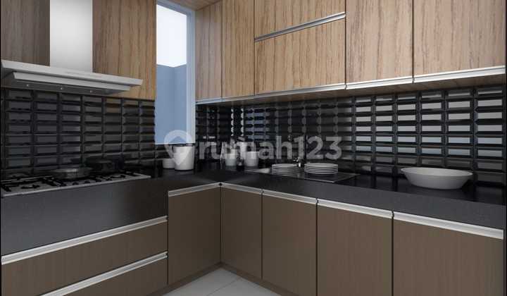 For Rent Furnished House Villa Concept Luxury at De Park, De Maja