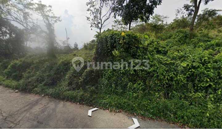 Land on the hills near Hambalang athlete's lodge, strategic and serene location.