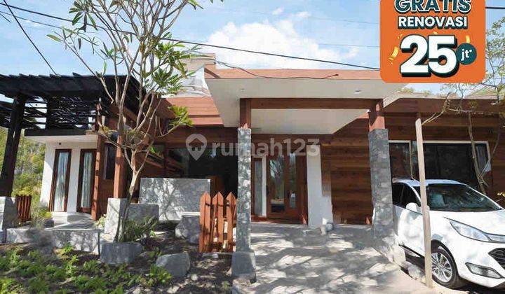 Rumah 2 Lantai Bagus Semi Furnished SHM di Sawangan, Depok 2