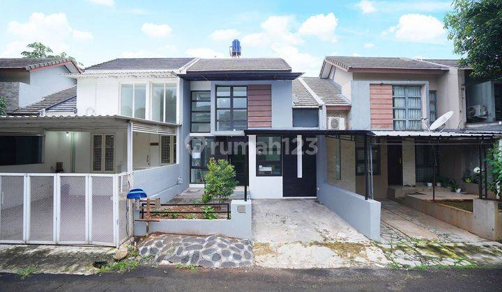 Rumah cibubur residence siap huni baru renov bisa dibantu KPR frer biaya balik nama pajak  1