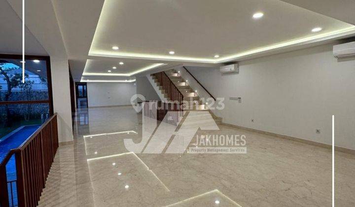 Brand New Tropical House Rumah Furnished SHM di Kemang Dalam, Jakarta Selatan 2