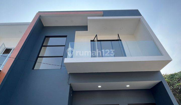 Rumah Baru 5X25 Meruya 2.45M Jalan Lebar, Bebas Banjir 2