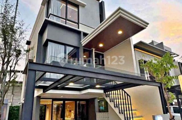 Rumah Mewah Modern 3 Lantai di Tajur Halang Bogor