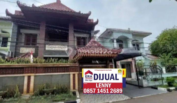 DIJUAL Rumah Clasic Jawa 2.5 Lantai Siap Huni di Bukit Cimanggu City 1