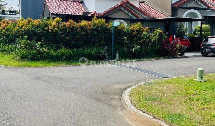 Dijual Rumah Hook Ngantong Dalam Cluster Full Furnished di Perumahan Rancamaya Golf Estate 1