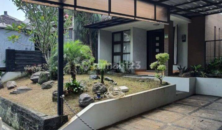 DIJUAL Rumah Dalam Cluster Di Bogor Nirwana Residence BNR Hadap Taman  2