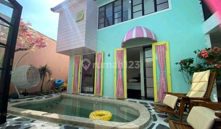 Jual Rumah Full Furnished Plus Kolam Renang Di Kedung Halang Kota Bogorrenang 1