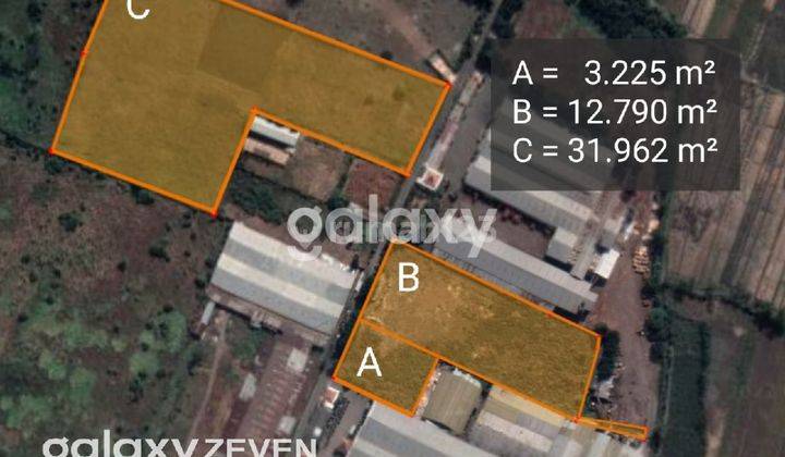 JUAL TANAH INDUSTRI 0,3 - 3,1 HA, 500 METER DARI JALAN PROVINSI
SIAP BANGUN, RACI PASURUAN 2