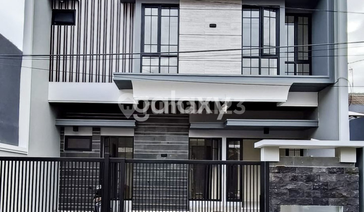 JUAL RUMAH BARU MINIMALIS KONTENPORER 2 LANTAI WISMA PERMAI HANYA 2M an 2