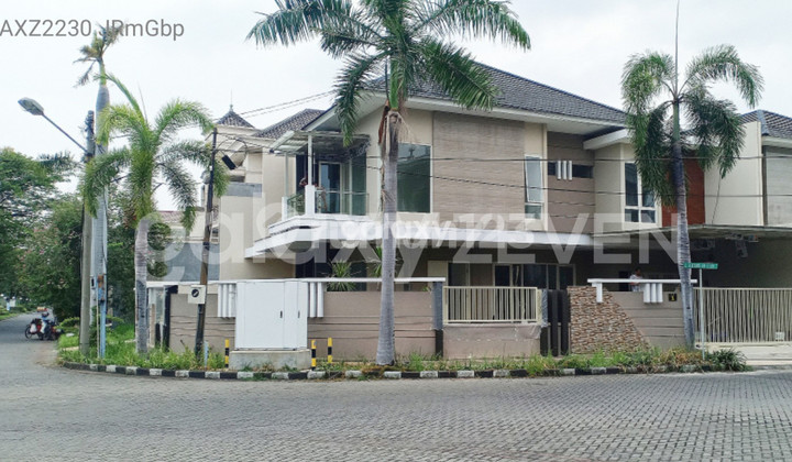 Jual Rumah Baru Pojokan Araya Jalan Boulevard 1