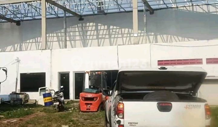 Dijual Tanah Dan Ada Bangunan Gudang Di Gunung Putri 