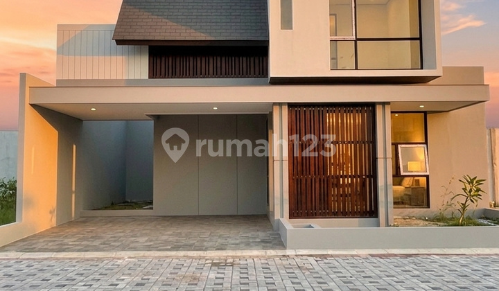 Rumah 2 Lantai Free Furnish Dekat Ayws & Umy di Godean Yogyakarta