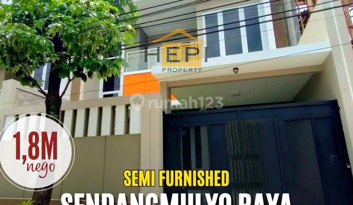 Dijual Rumah Mewah 2 Lantai Daerah Sendangmulyo Tembalang 1