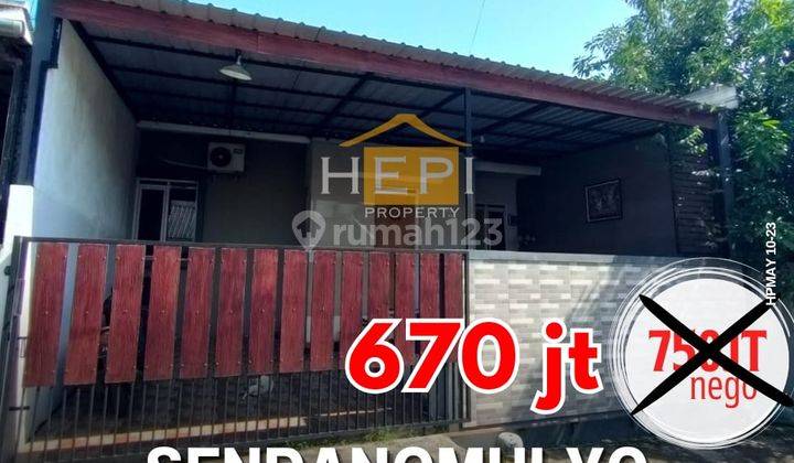 Jual Rumah Murah Strategis Di Sendangmulyo Tembalang 1