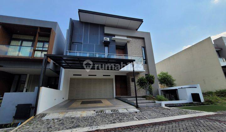 Jual Rumah Mewah Ekslusif Bonus Swimming Pool Dan View Perbukitan Di Candi Golf Semarang 2