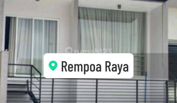 Dijual Rumah Area Rempoa Hunian Milenial Simple Design Cepat Rumah Dalam Townhouse
kondisi Bagus Siap Huni Luas 118m Harga 2.25 M Nego 1