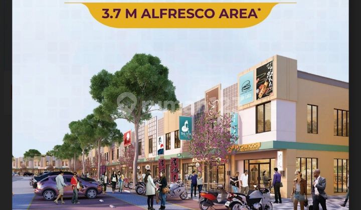 New shophouse in Jababeka Cikarang, West Java, price around 1.7 billion. 2