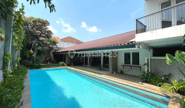 Disewakan rumah bebas banjir di kemang, Jakarta selatan 1