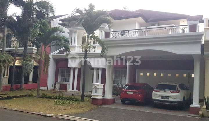 Rumah Luas 2 Lantai Semi Furnis Rapih Siap Huni di Kota Wisata Cibubur