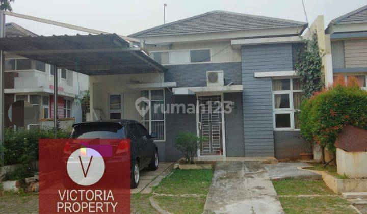 Rumah 1 lantai  lahan luas siap huni di Cibubur Country 1