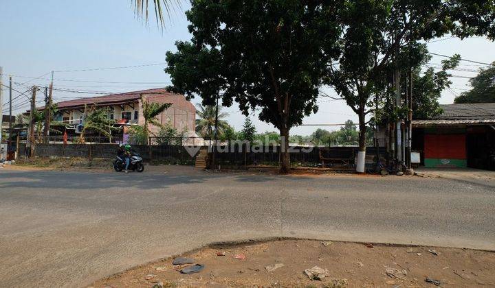 Tanah luas di pinggir jalan strategis di Kranggan Cibubur 2