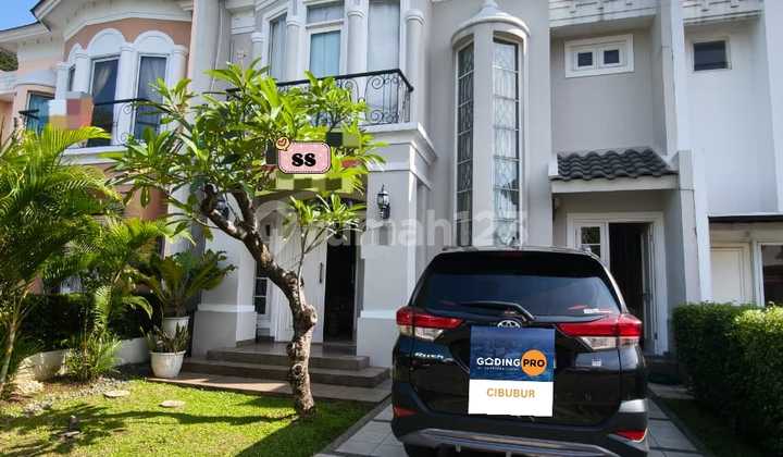 Rumah 2 Lantai Full Furnish LT 128 Rapih Siap Huni di Raffles Hills Cibubur