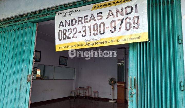 DISEWAKAN RUKO EX TOKO SILVER. LOKASI STRATEGIS. COCOK BUAT USAHA. 1