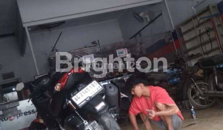 RUKO SPAREPART MOTOR DEPAN SUDAH ADA BENGKEL MOTOR AKTIF 2