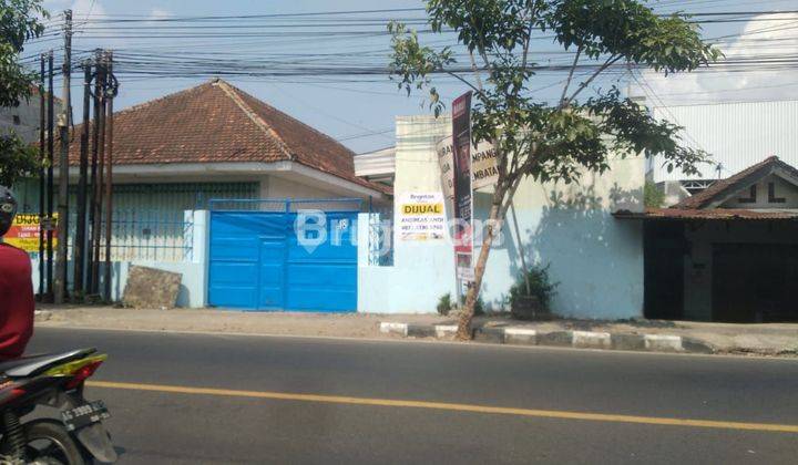 DIJUAL GUDANG PINGGIR JALAN RAYA.TANAH NGANTONG.LOKASI STRATEGIS 1