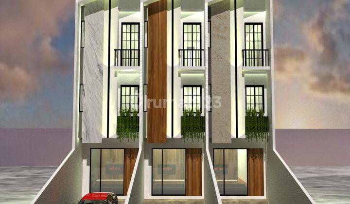 Rumah Baru Greenville Minimalis 3 Lantai Luas Tanah 88m2 1