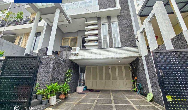 Rumah Full Furnished Minimalis 4 Lantai Greenville Lt 176m2  2