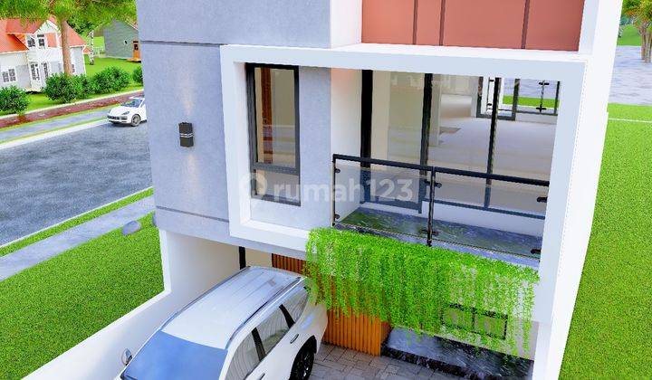 Dijual Rumah Baru 2 Lantai Green Ville Lt 90m2 Keamanan 24 Jam 2