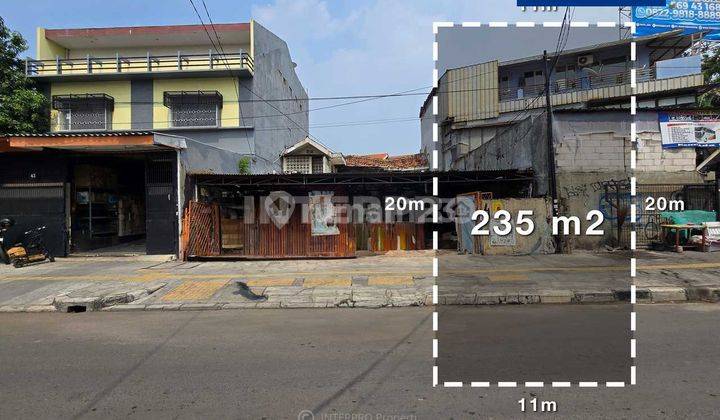 Tanah Dijual Lokasi Strategis Pinggir Jalan Raya Muwardi Grogol Lt 235m2 2