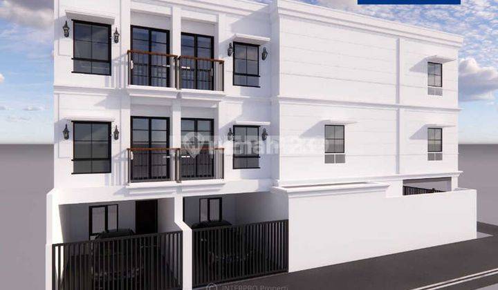 Rumah Hook Dijual Taman Ratu Brand New 3 Lantai - LT 83m2 1