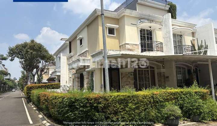 Rumah Hook Depan Danau Green Lake City Cluster Eropa – LT 135m2 2