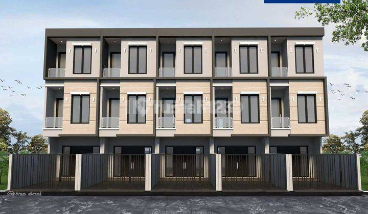 Rumah Brand New Minimalis 3,5 Lantai Dijual Duri Kepa Lt 104m2 1