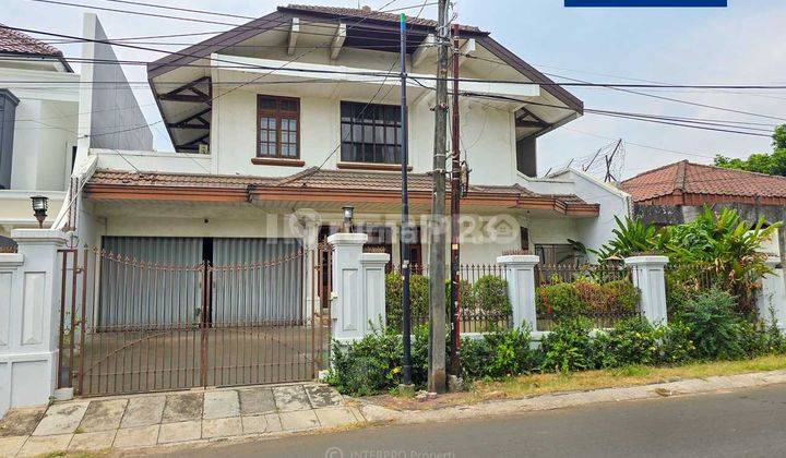 Rumah  2 Lantai Kemanggisan Kokoh Terawat Lt 420m2 1