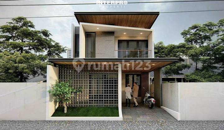 Rumah Brand New 2,5 Lantai Kavling Dki Hadap Selatan - LT 110M2