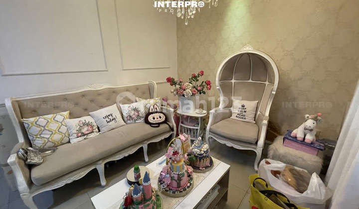 Rumah Siap Huni 2,5 Lantai Dijual Puri Mansion SHM - LT 90m2 2