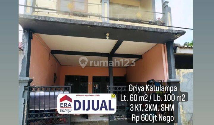 Dijual rumah di Griya Katulampa SHM dkt Summarecon 1