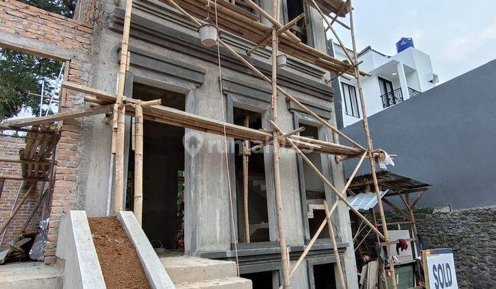 Dijual Rumah Baru pusat kota di Bogor Baru Pajajaran 3 Lantai 1