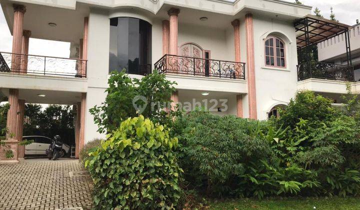 Dijual rumah Luas,Sejuk, Klasik di Rancamaya Golf Estate 1