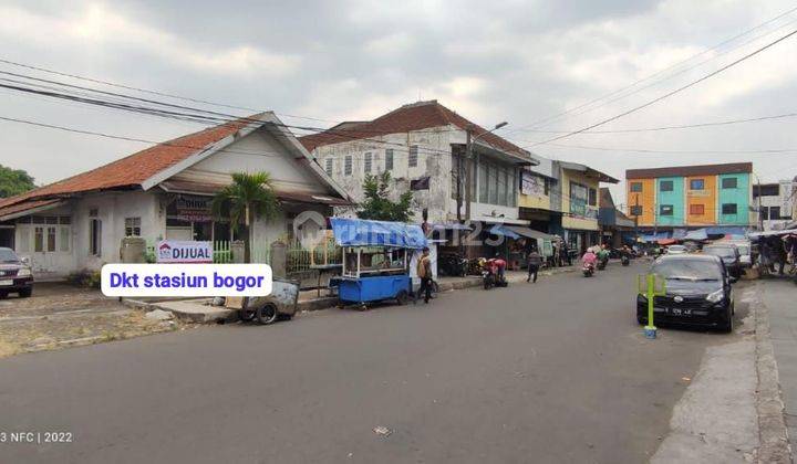 Dijual rumah luas strategis murah di Dekat Stasiun Bogor SHM 1